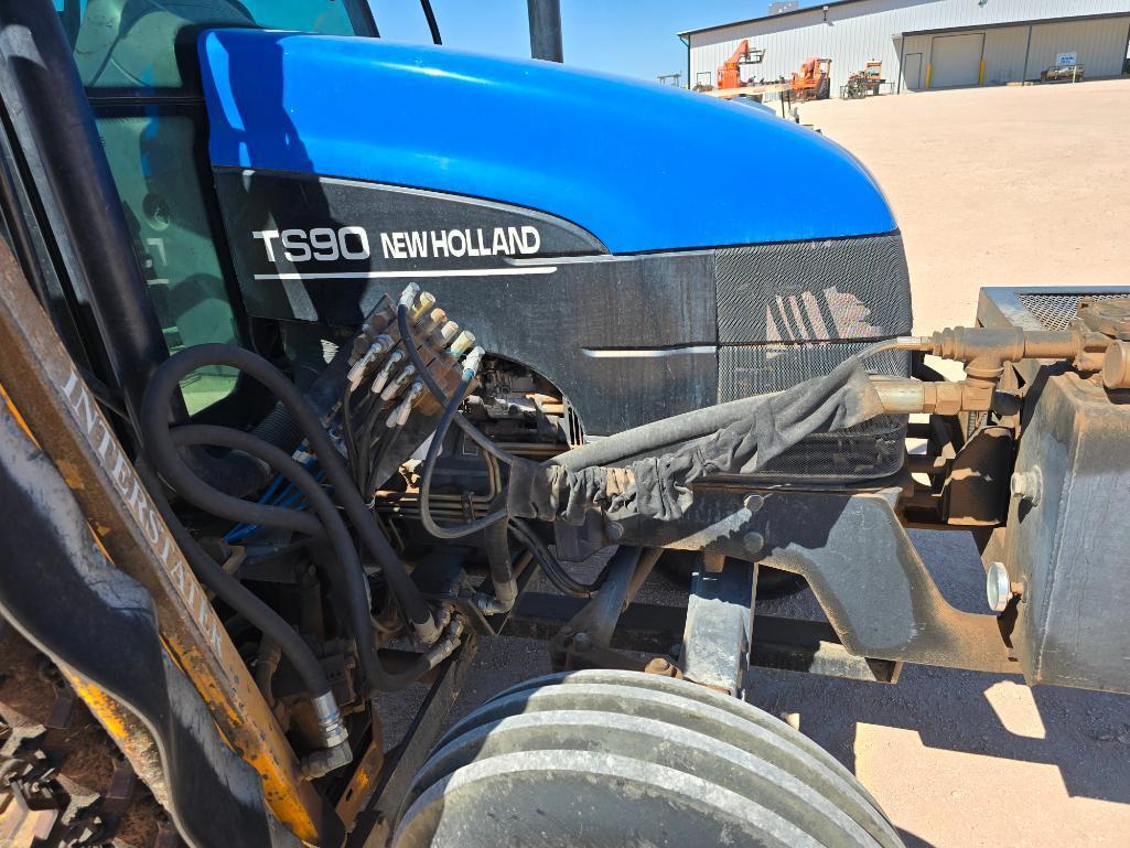 New Holland TS90 Mower Tractor
