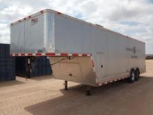 Freedom Enclosed Gooseneck Trailer VIN # 29799