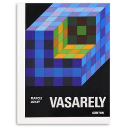 Victor Vasarely (1908-1997) "Naissance De La Serie Ondulatoires" Print Mixed Media