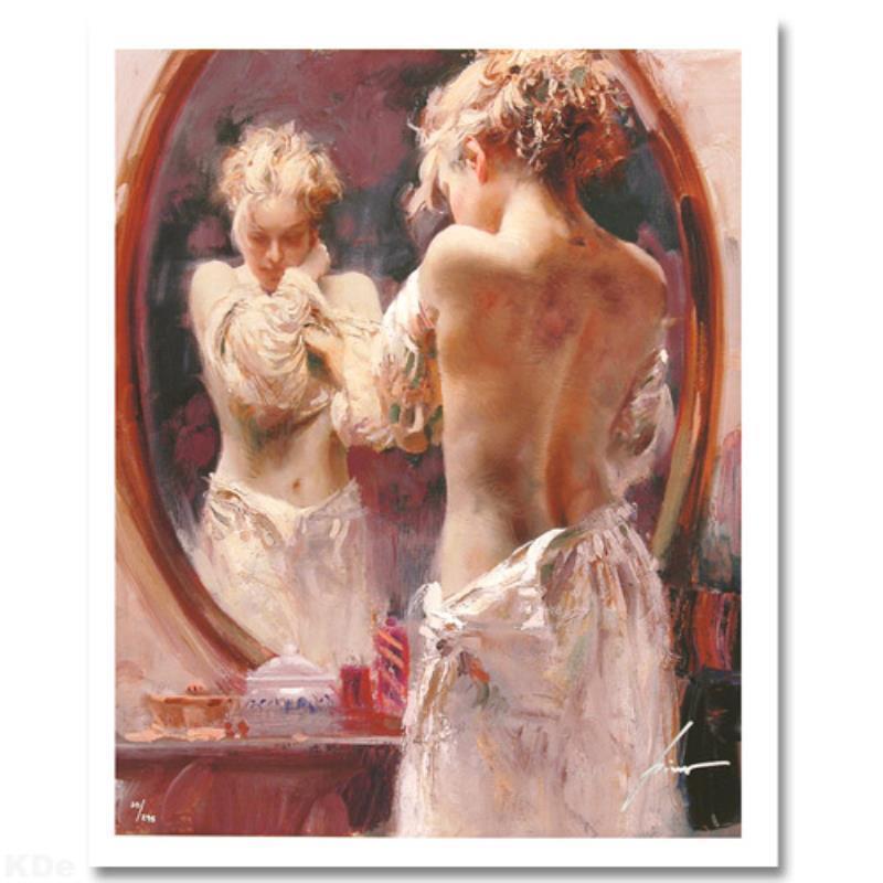 Pino (1939-2010) "Contemplation" Limited Edition Giclee On Paper