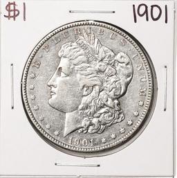 1901 $1 Morgan Silver Dollar Coin