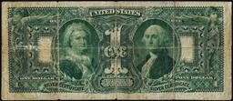 1896 $1 Educational Silver Certificate Note