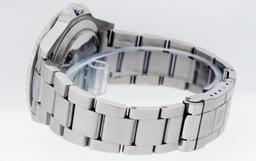 Rolex Mens Stainless Steel GMT Master II Wristwatch