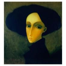 Smirnov (1953-2006) "Baroness" Limited Edition Mixed Media On Canvas