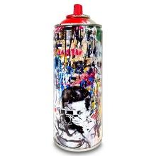 Mr. Brainwash "Smile" Limited Edition Hand Painted Spray Can