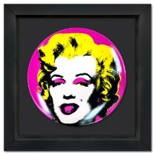 Andy Warhol (1928-1987) "Marilyn (Pink)" Framed Limoges Porcelain Plate