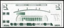 Circa 1970's Lincoln Memorial Giori Test Note