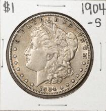 1904-S $1 Morgan Silver Dollar Coin