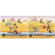 Chuck Jones "Road Runner And Coyote: Acme Birdseed" Limited Edition Serigraph