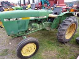 John Deere 850, 2 WD, Compact, 3 PT Hitch, 1912 Hours (5417)