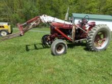 McCormick Farmall H, Gasoline, WFE, Loader with Manure Forks, 48'' Wide, PS