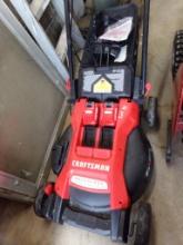 Craftsman, 20'' Push Mower, 2xV20, Brushles, w/(2) 20v Batteries, Charger,