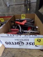 Box of Misc. Tools, Mostly Craftsman, Allen Wrenches, Screw Drivers, File,