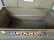 Brown Knack Job Box used But Good Condition, 48''x24''x29'', On Casters (Sh