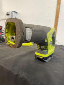 Ryobi kit reciprocating saw and drill