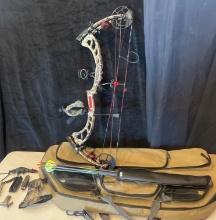 Drive PSE Pr Series Bow with full setup plus arrows and case