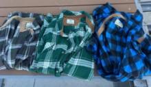 legendary Whitetail flannel shirts - 3 total- size 4XT