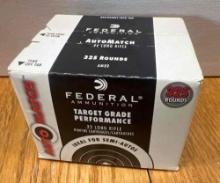 Federal 22LR target grade 325 rounds