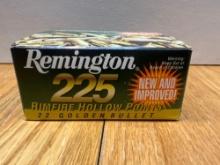 Remington 22LR golden bullet 225 rounds