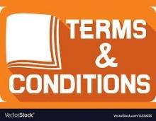 Terms and Conditions Please Read