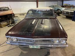 [NO RESERVE] Project Opportunity--1966 Chevrolet Chevelle SS 396