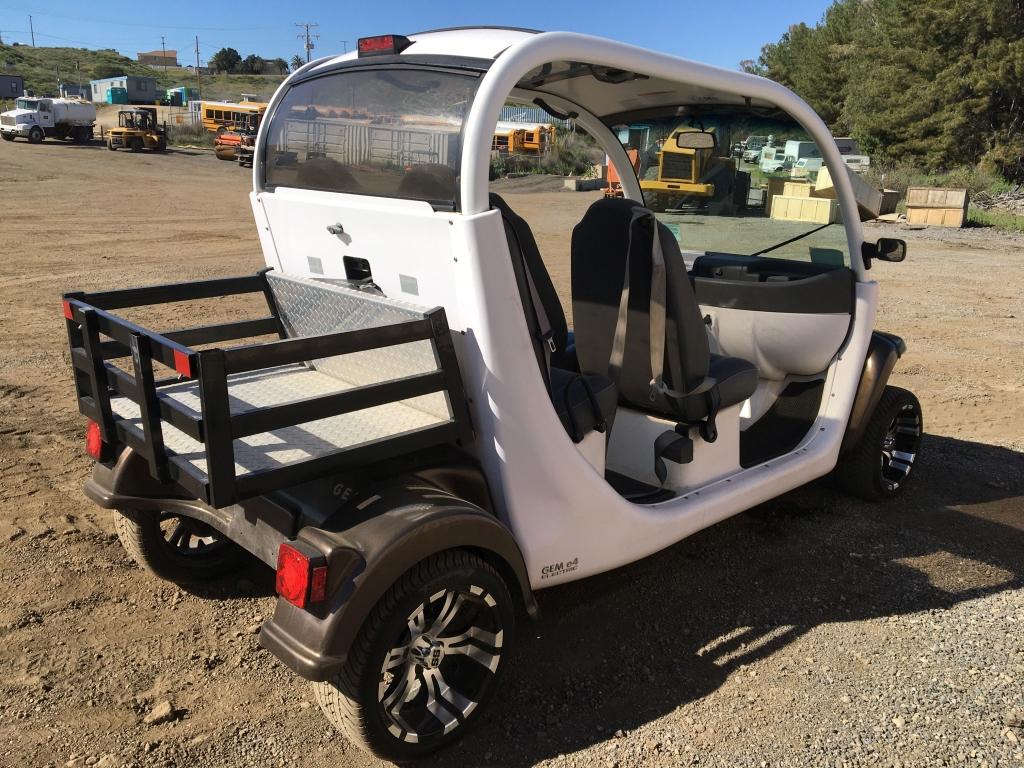 2013 Gem E4 4-Passenger Utility Vehicle,