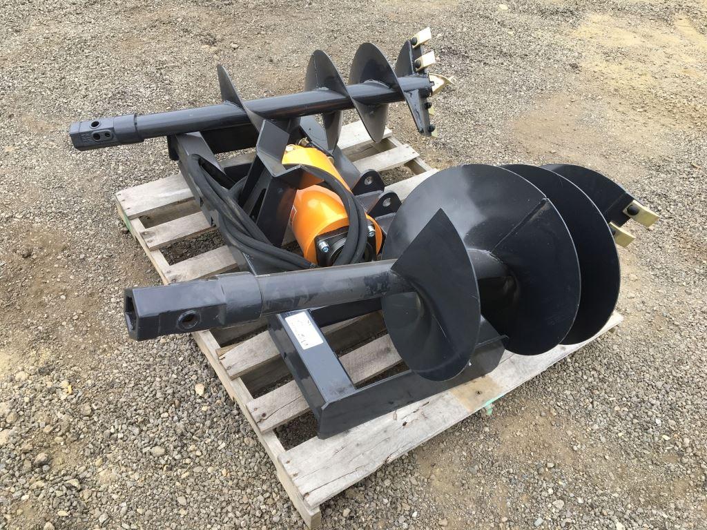 Unused Wolverine Hydraulic Auger Attachment,