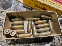 Winchester 9 mm Luger Parabellum Cartridges 115 Grain Full Patch