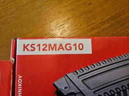 Kalashnikov 10 Round Magazine 12 Gauge Magazine (KS-12 Shotgun, Komrad, Russian Saiga) KS12MAG10