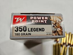 Winchester Power Point Ammo 350 Legend 180 Grain