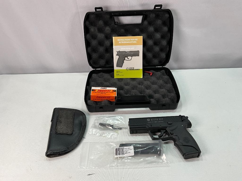 Boxed Steyr RFP, .22LR caliber pistol