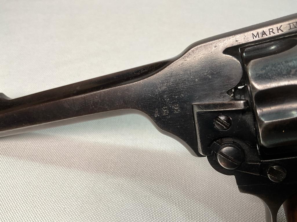 Webley and Scott LTD, Mark IV, .38 Caliber Top Break Revolver