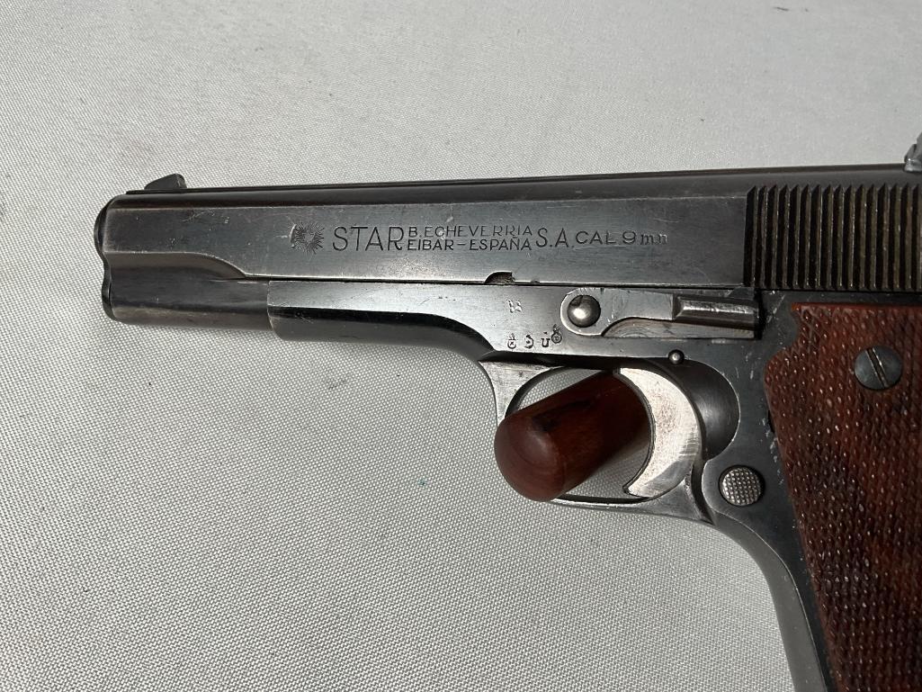 Star Modelo Super,9mm Largo Caliber Pistol