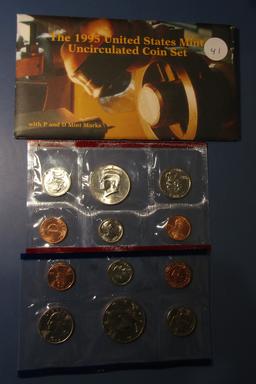 1995 UNCIRCULATED COIN MINT SET