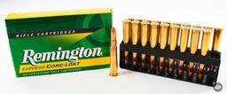 20 Rounds Remington 303 British 180gr Core-Lokt SP Ammunition