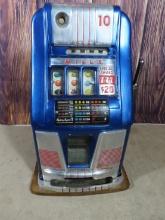 Mills Blue Bell High Top Ten Cent Slot Machine