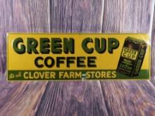 N.O.S. Green Cup Coffee Sign