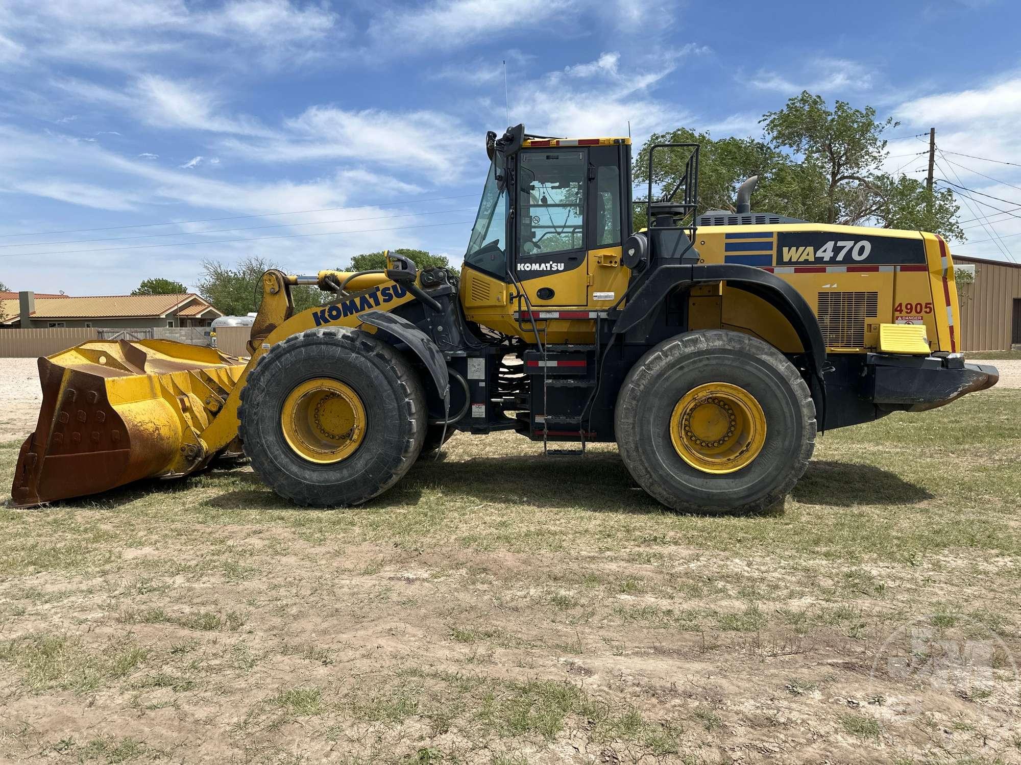 2019 KOMATSU WA470-8 WHEEL LOADER SN: KMTWA129EJNA49482