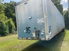 1996 WABASH EXTERIOR POST CAN 53'X102" VAN TRAILER VIN: 1JJV532Y7TL317652