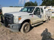 2015 FORD F-250 UTILITY TRUCK VIN: 1FD7X2B64FEB07700