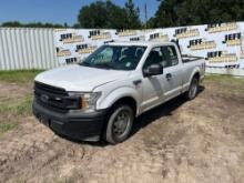 2020 FORD F-150 EXTENDED CAB PICKUP VIN: 1FTEX1C50LKE46186