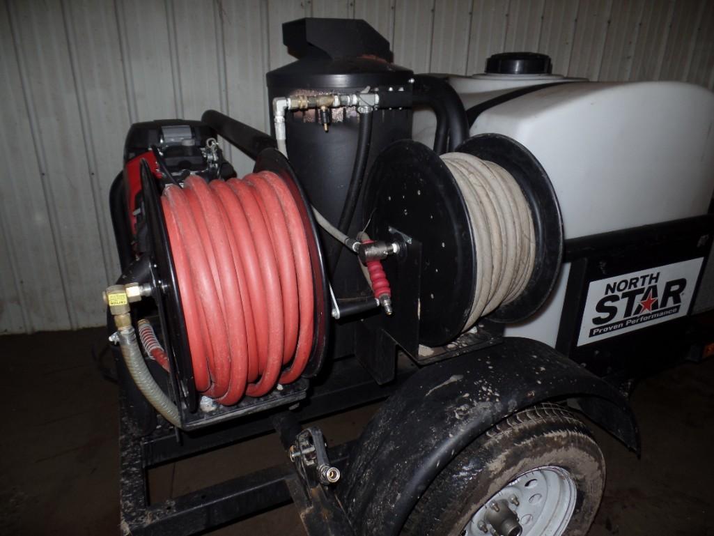 2023 NorthStar Trailer-Mounted Hot Water Commercial Pressure Washer