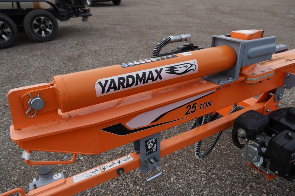 2021 YardMax 25T Log Splitter