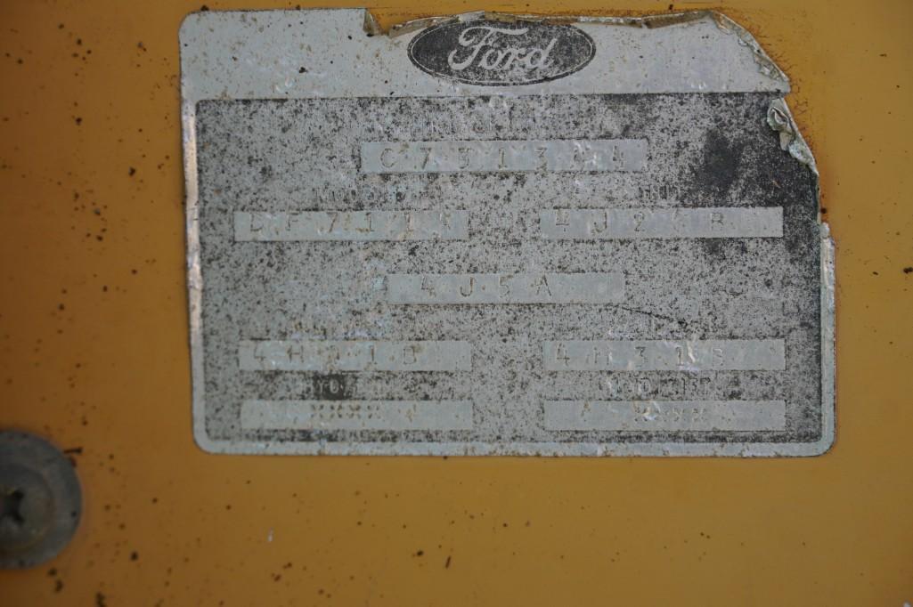 1980 Ford 555A XL Backhoe Loader