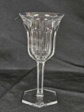 Vintage Baccarat France Crystal MALMAISON Water Goblets Glass