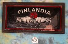Finlandia "Caribou Sparing" Sign