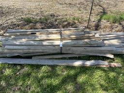 Rough cut lumber