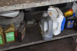 Contents of Under Side of Work Shop Table