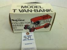 Model T Texaco T Van Bank