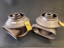 PT6 EXHAUST DUCTS 3028436 (REMOVED FOR CRACK REPAIRS)